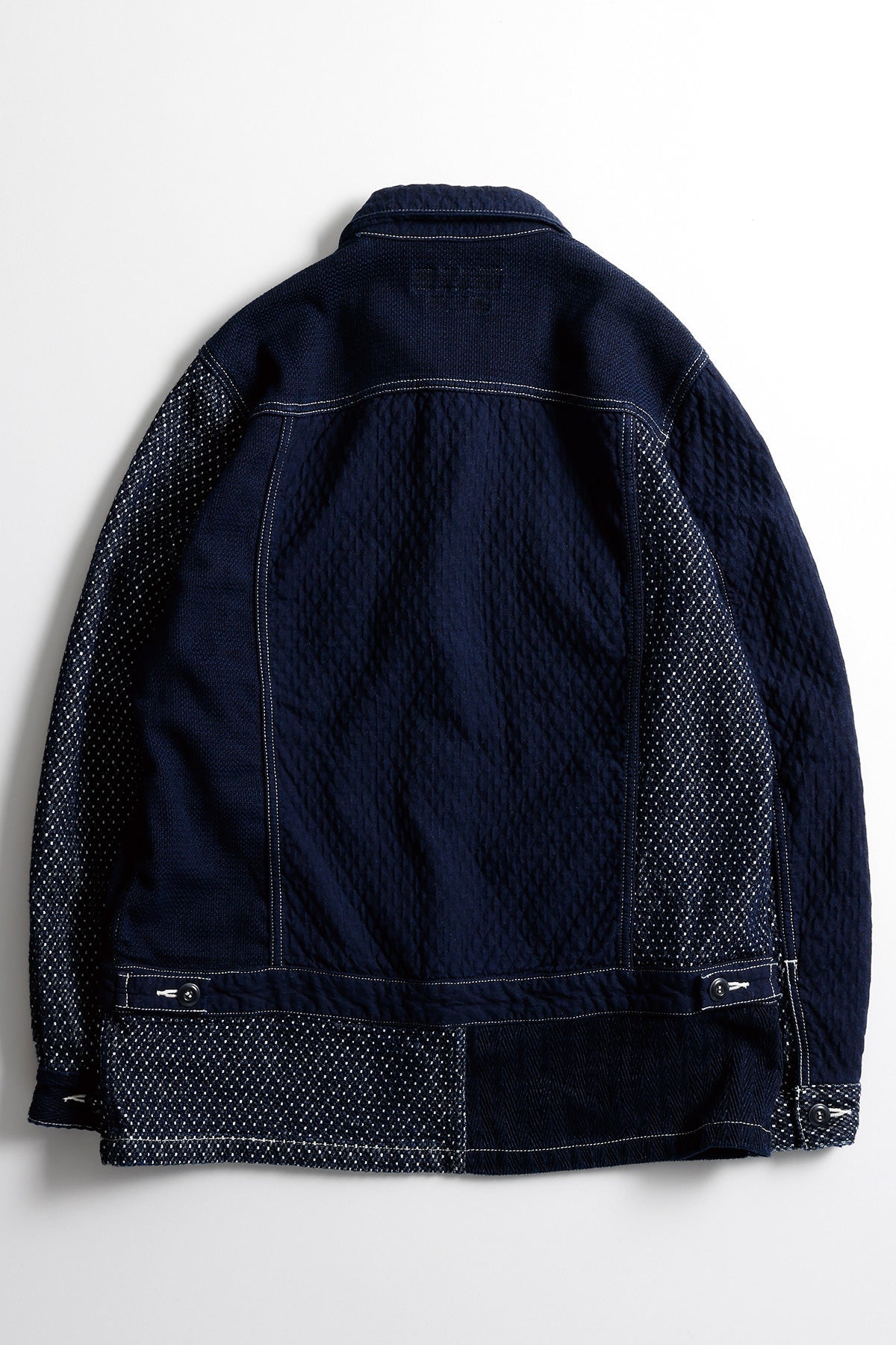 PATCHWORK 3RD JACKET RINSE